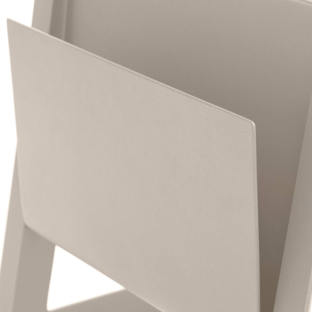 etezen - Allure table de jardin carrée 55x45x55cm aluminium argile