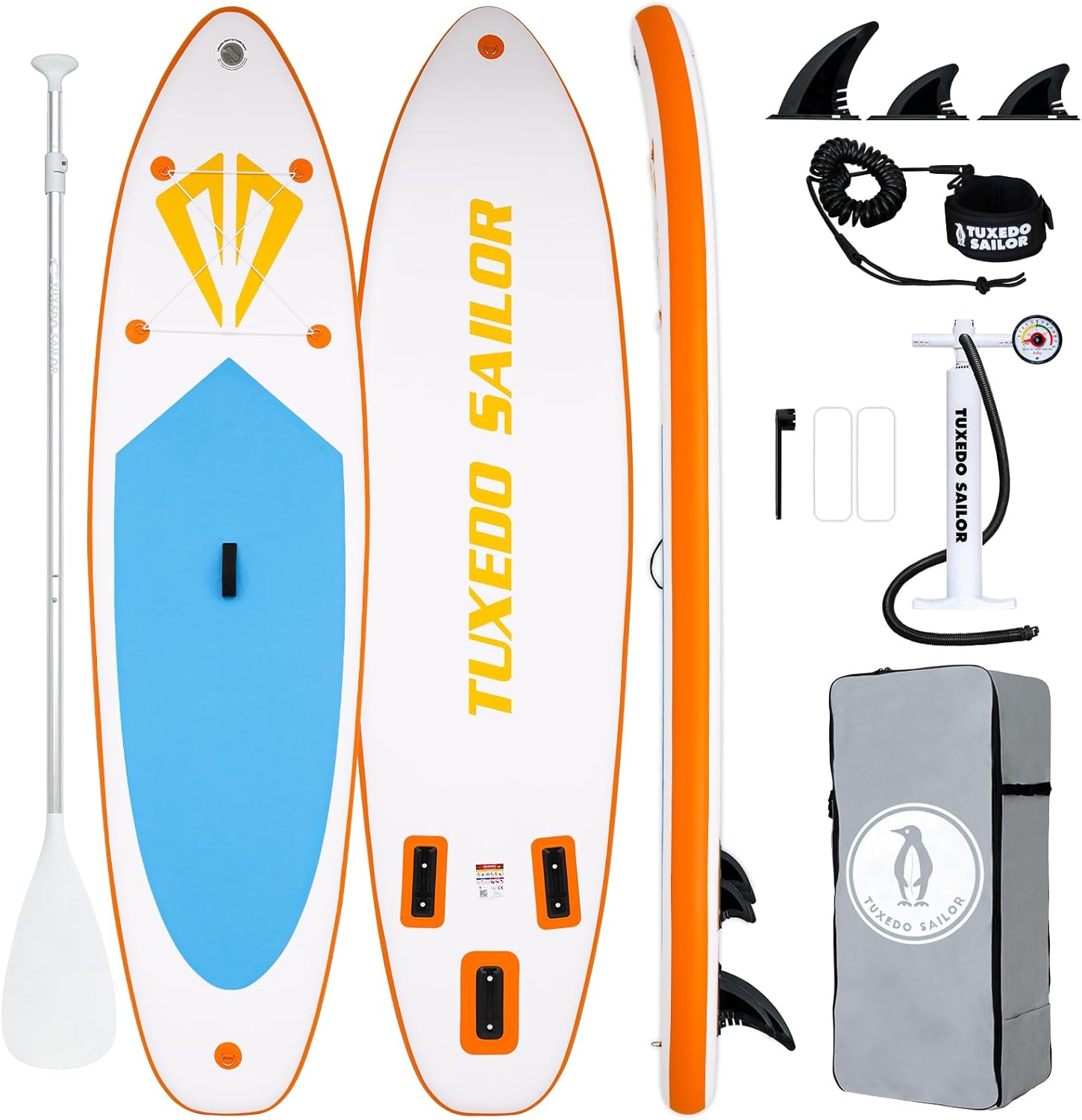 etezen - Paddle Gonflable Adulte - Stand Up - accessoires complets, stabilité, design premium