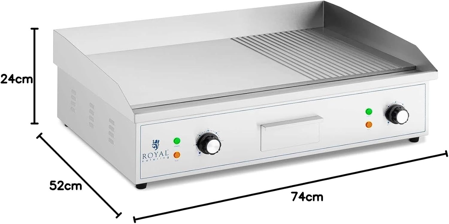 etezen - Plancha professionnelle 727x420 mm fer 4400 W RCPG51-M