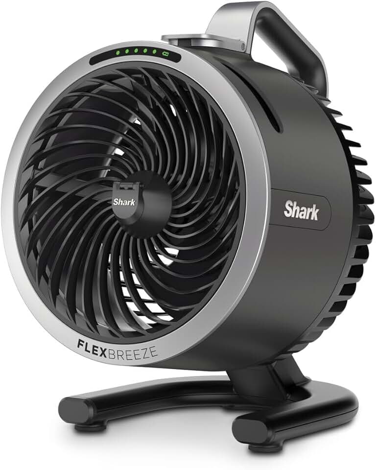 etezen - FlexBreeze - ventilateur brumisateur portable, léger, 5 vitesses silencieux, utilisation sans fil, FA050EU