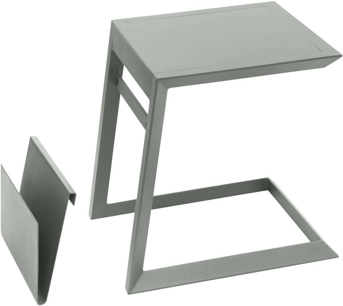 etezen - Table d'appoint Allure - 55x45x55 cm - Vert Laurier