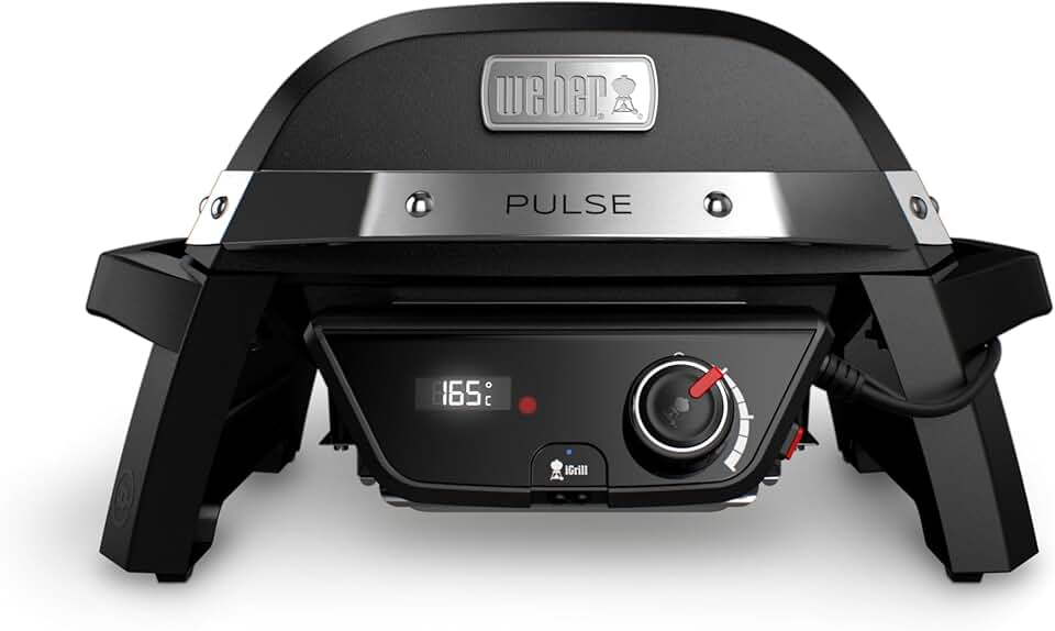 etezen - Barbecue électrique Pulse 1000 - compact - 1800W, contrôle digital