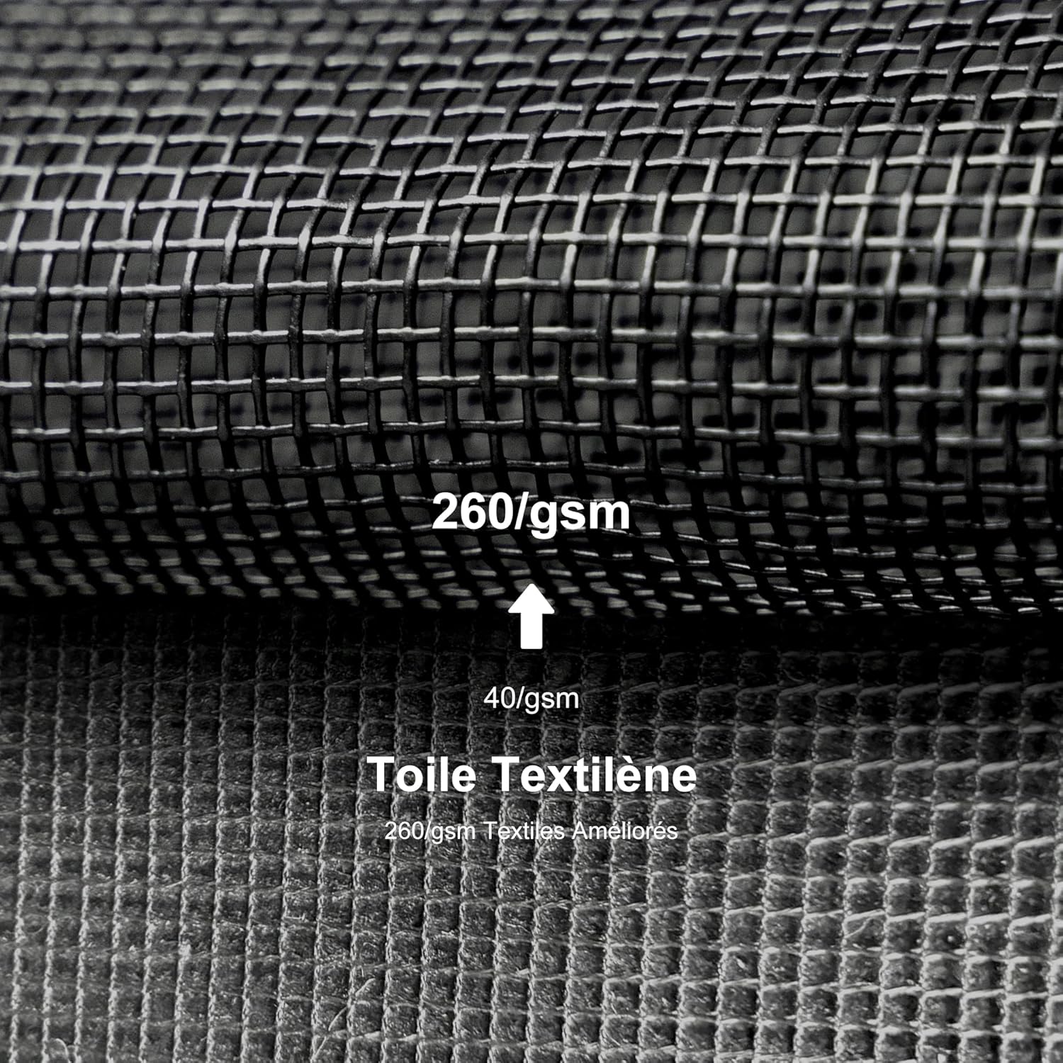 etezen - tonnelle aluminium 4x3m, éclairage intégré, rideaux, gouttière
