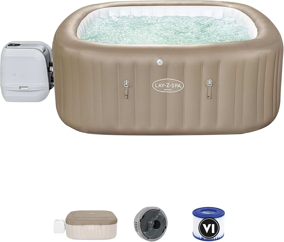 etezen - etezen Palma Hydrojet Pro - carré - 5-7 places, spa gonflable
