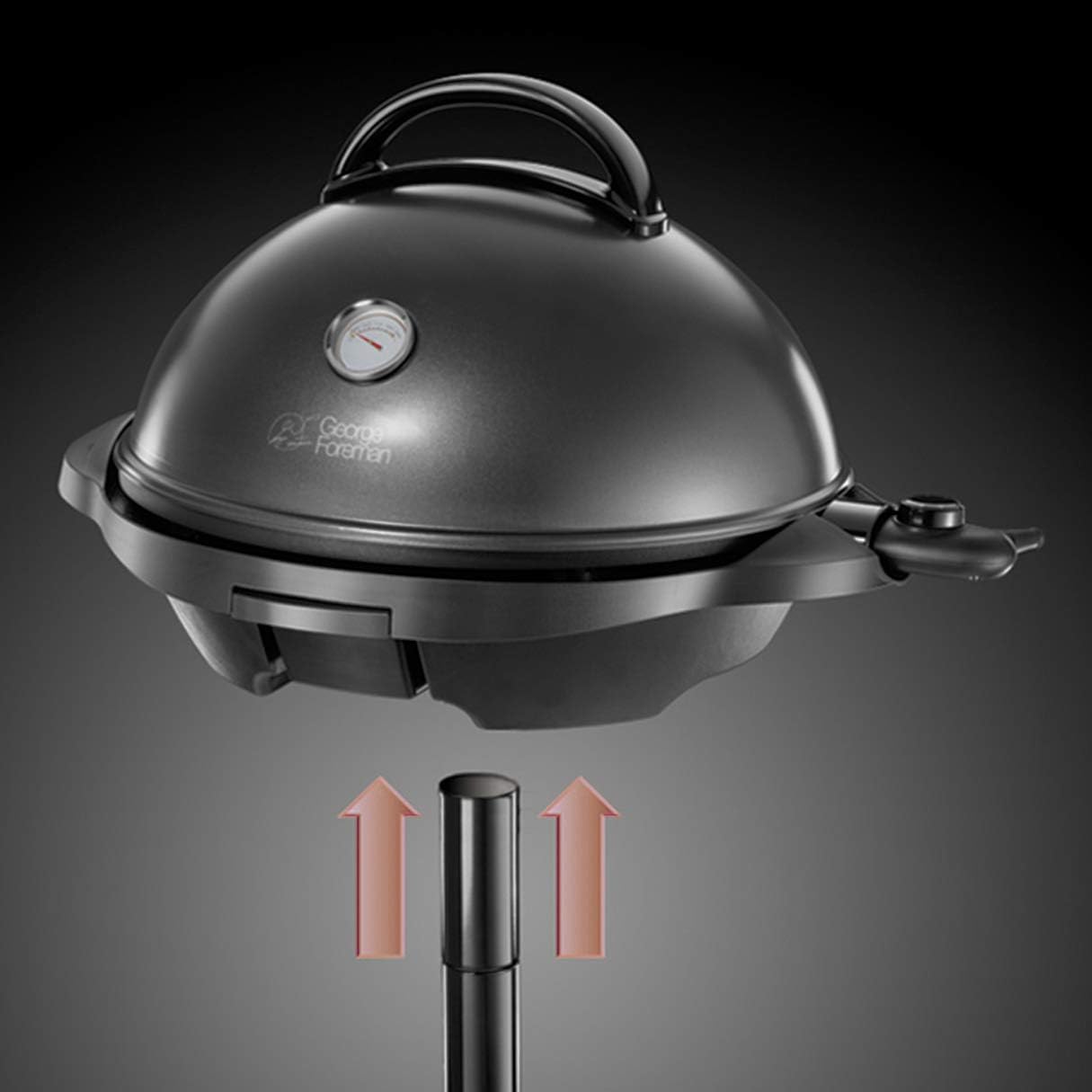 etezen - Barbecue 2 en 1 - 44,5cm - Électrique, grill avec bac à graisse, 2400W, 22460-56