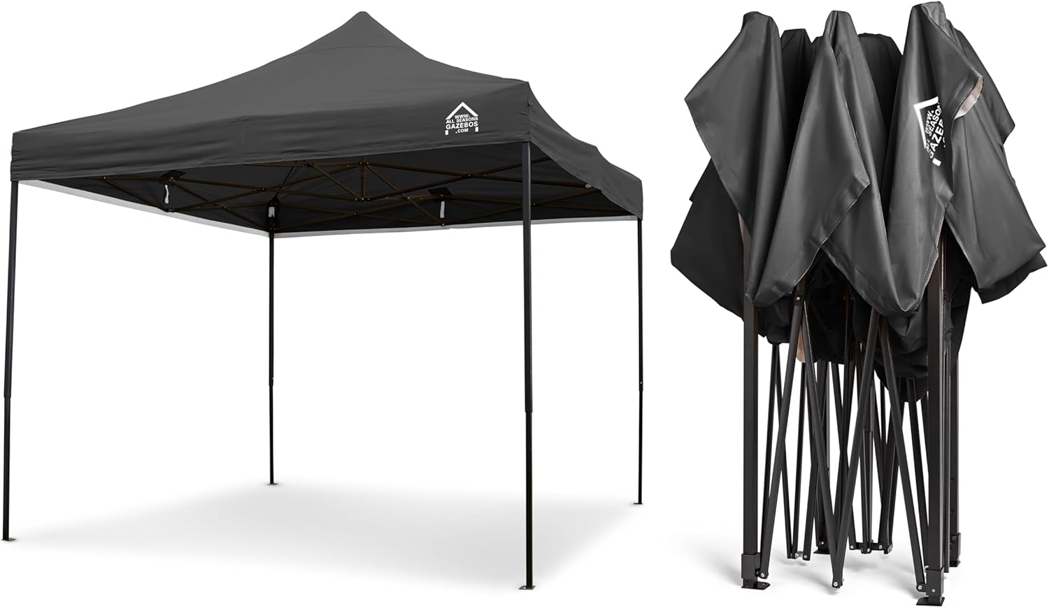 etezen - Tonnelle pliante série standard - 3x3m - robuste, étanche, accessoires inclus