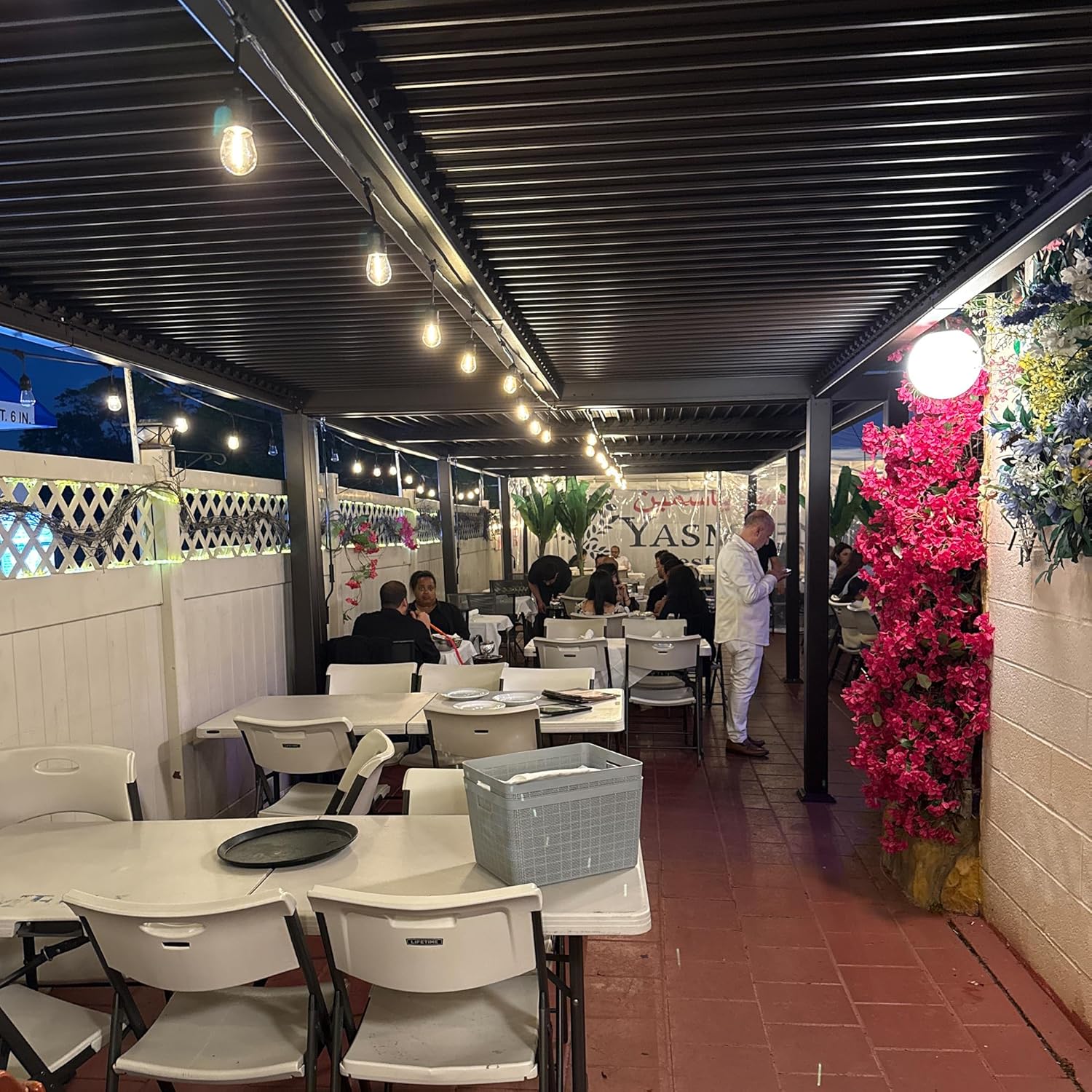 etezen - Pergola bioclimatique 4x3,3m - alu, lames orientables, 13,2m²