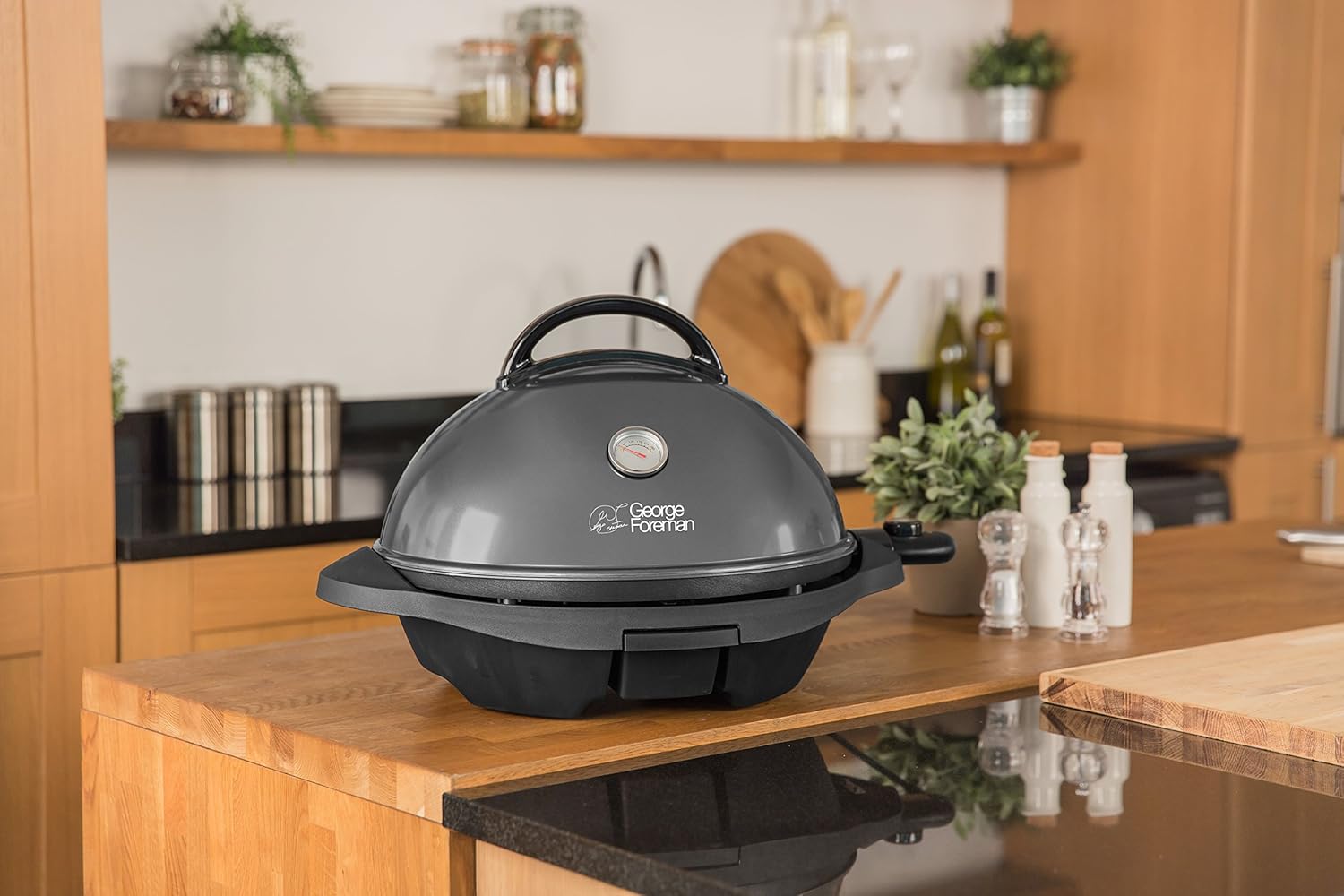 etezen - Barbecue 2 en 1 - 44,5cm - Électrique, grill avec bac à graisse, 2400W, 22460-56