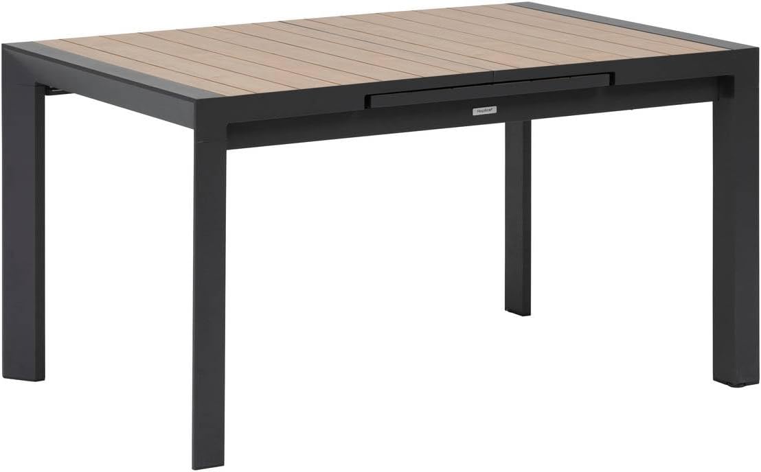 etezen - Evasion Extensible 8 places - aluminium antirouille - effet bois