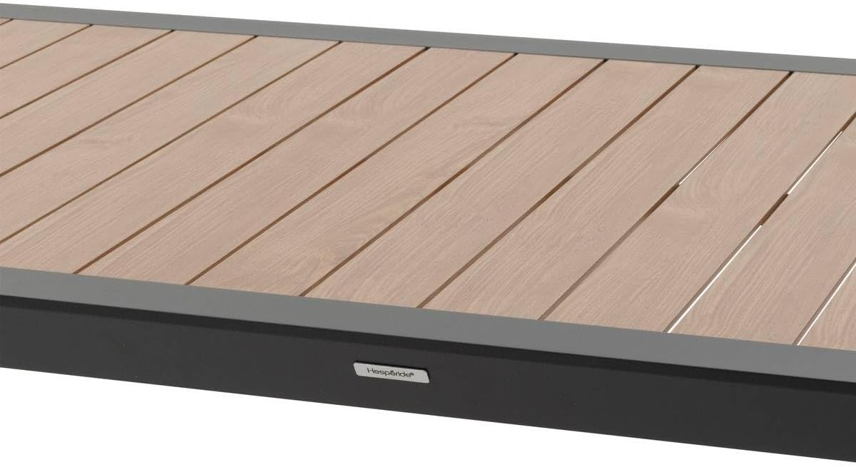 etezen - Évasion Honey et Graphite - 8 places - aluminium et effet bois