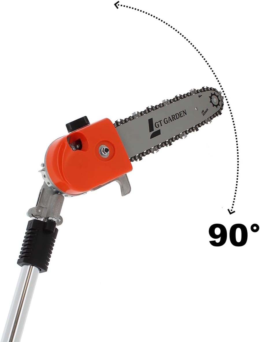 etezen - Élagueuse thermique perche orientable 4,15m 52cm3 3CV