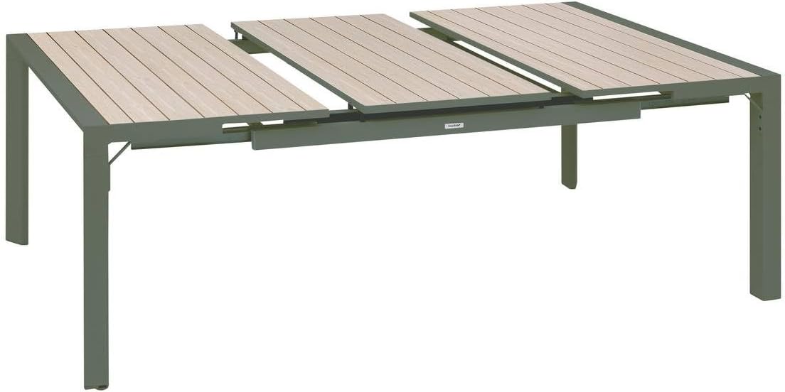 etezen - Evasion - table extensible 10 places - alu et effet bois