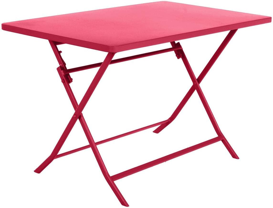 etezen - Greensboro - 120x70cm - table pliante acier 4 places, anti-rouille