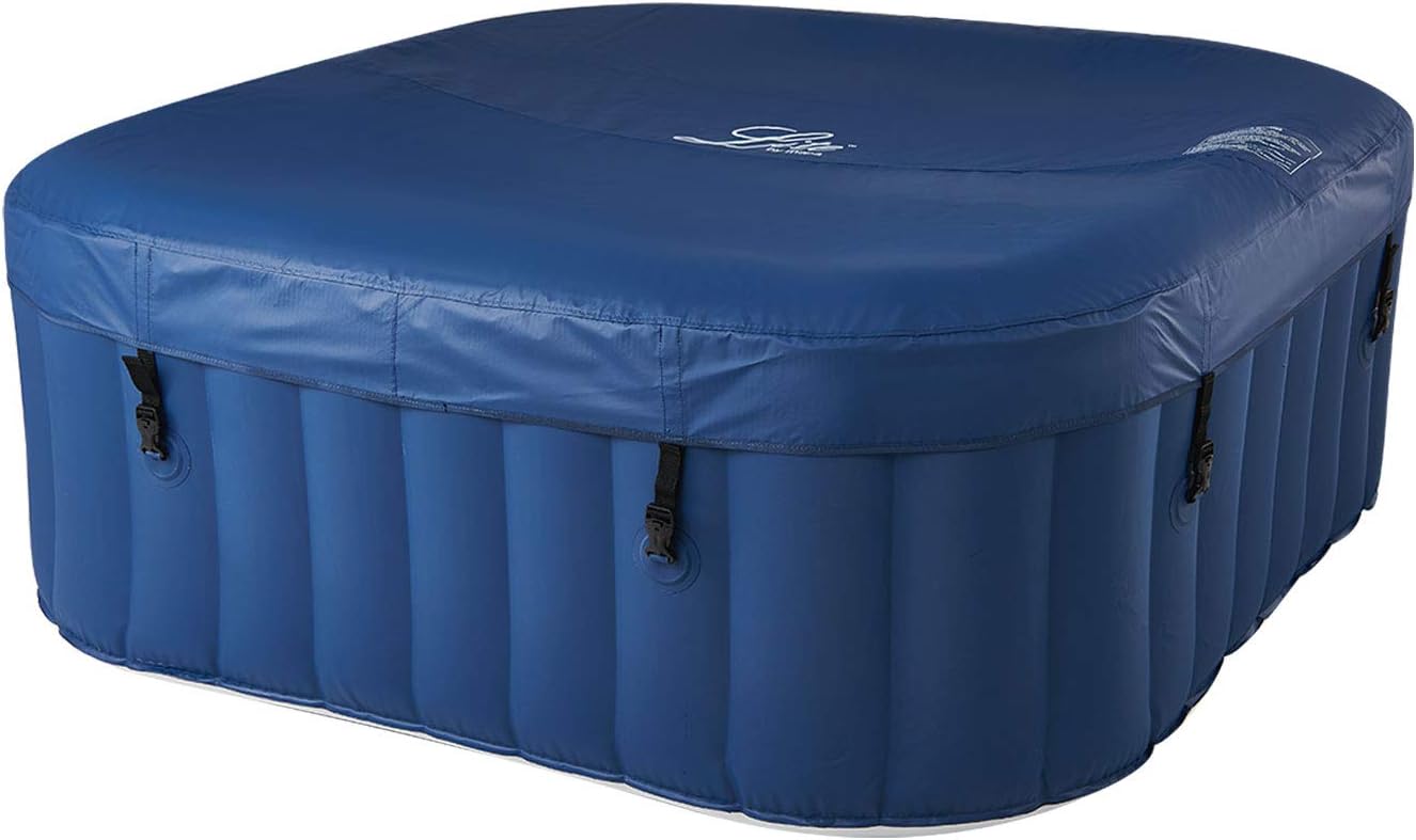 etezen - Spa gonflable Alpine 4 places - carré - confort et relaxation