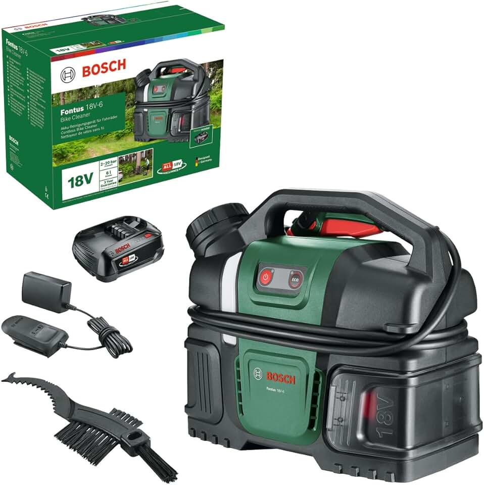etezen Fontus 18V - 6L réservoir, pression réglable, batterie incluse, 18V-6