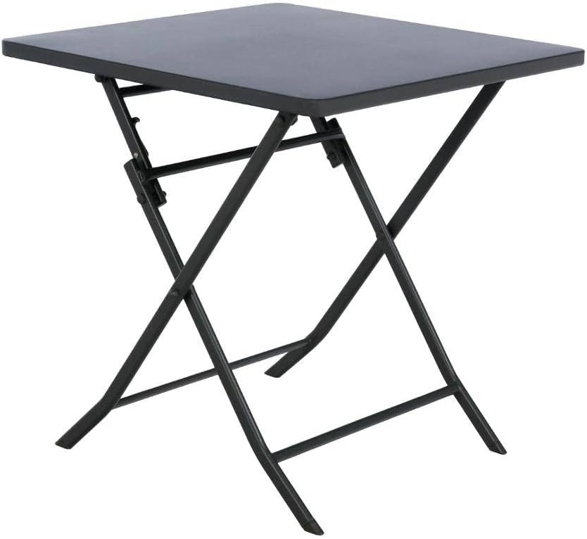 etezen - Greensboro - 2 places - Acier antirouille, pliante, 70x70 cm