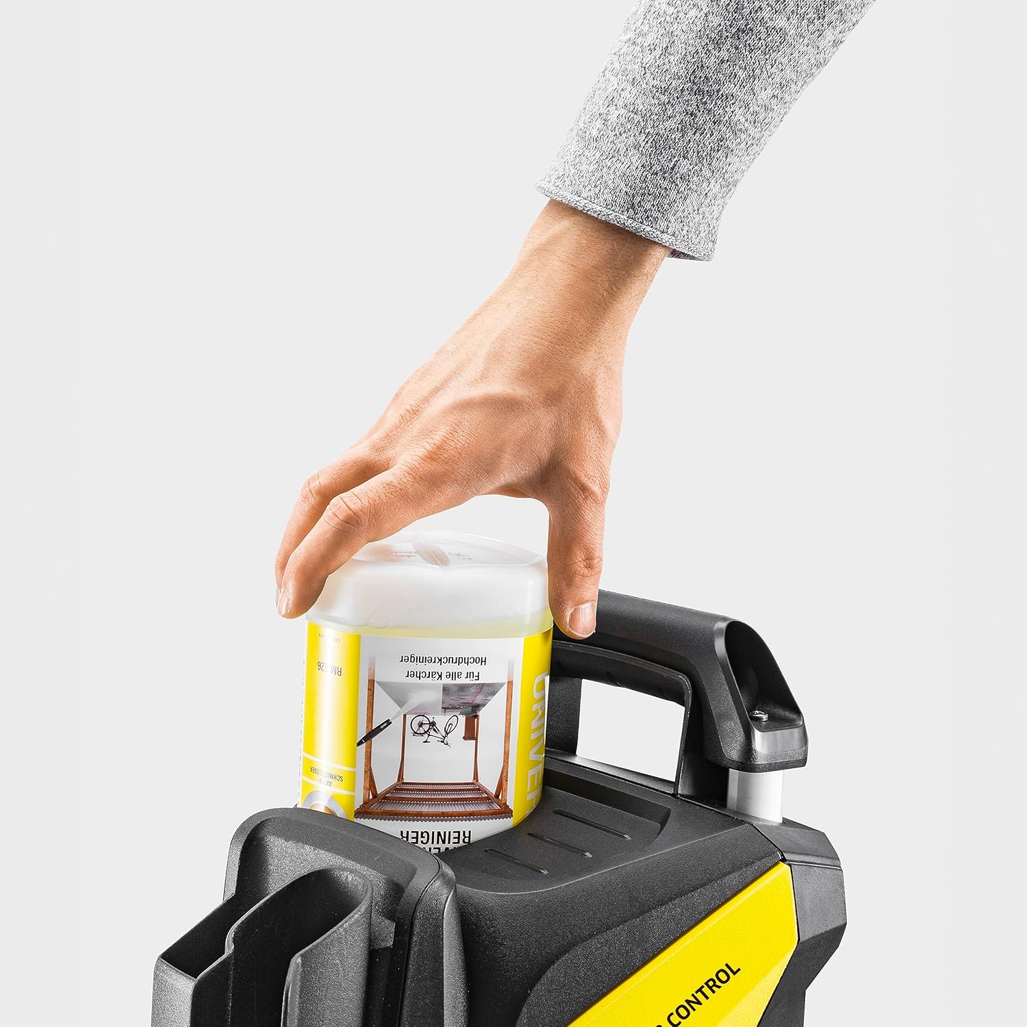 etezen Nettoyeur Haute Pression K 5 Premium Power Control, Pression : max. 145 bar, Débit : 500 l/h, Surface : 40 m²/h, Poids : 13,9 kg, Flexible et Pistolet Haute Pression, Rotabuse, Lance