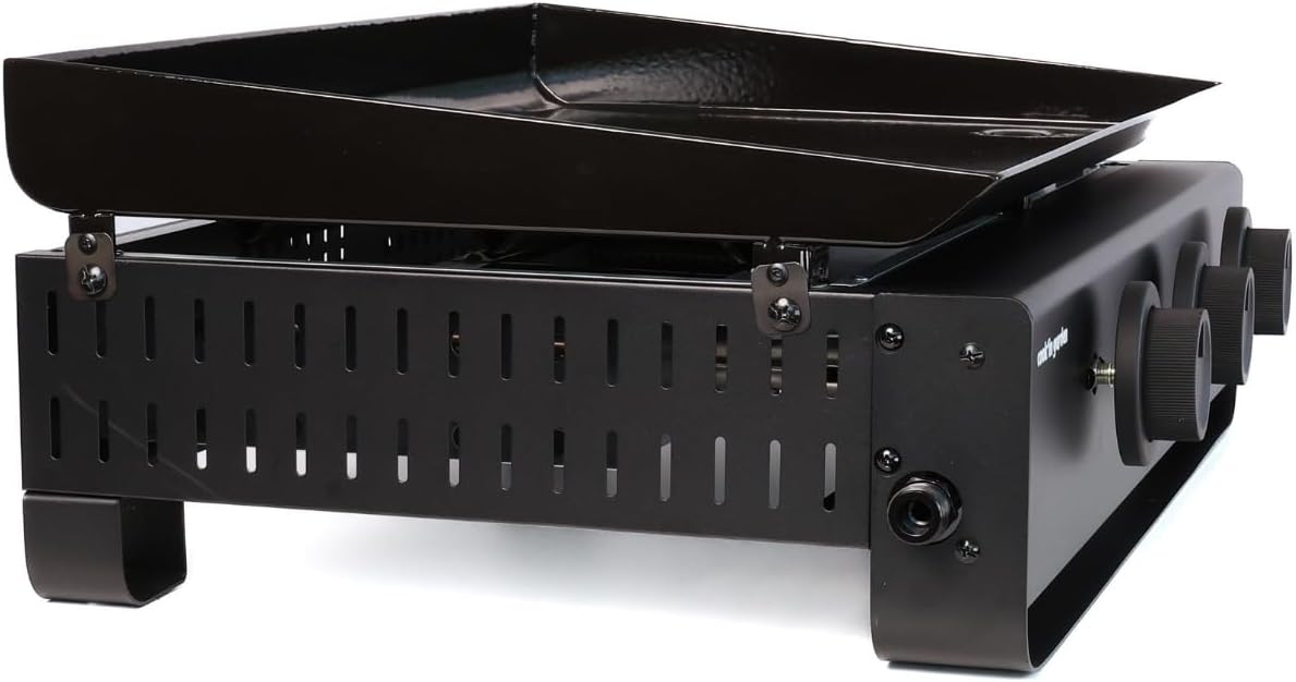 etezen - Tempo 3 brûleurs - 6 kW - acier émaillé - bac amovible