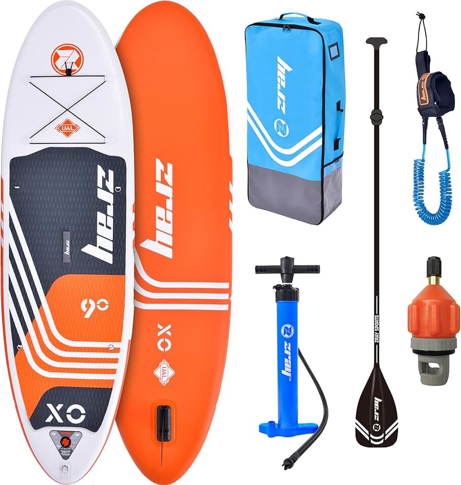 etezen - X0 Young Rider - 275x76x13 cm - SUP enfant, kit complet, 80 kg max - ZRAYX0