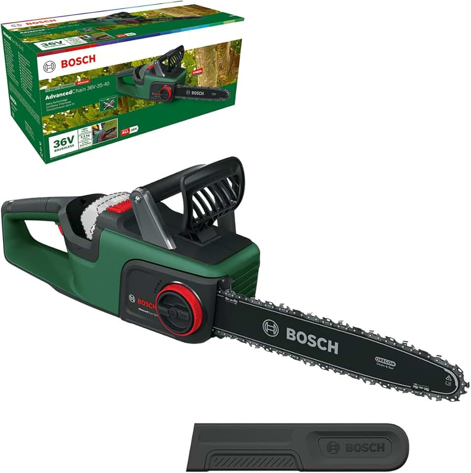 etezen - AdvancedChain série 36V - 35 cm - vitesse 14 m/s, bois dur, 36V, AdvancedChain 36V-35-40