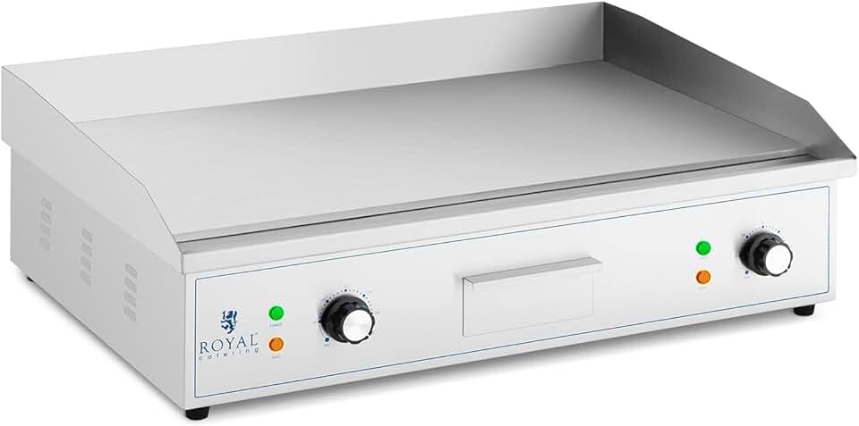 etezen - plancha électrique pro, 727x420mm, 4400W, cuisson, 74242