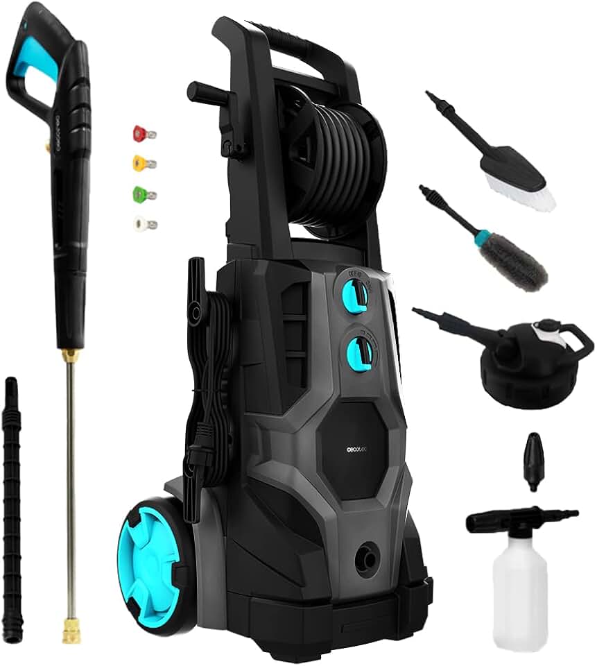 etezen - HydroBoost 3200 - nettoyeur haute pression, 3200 W, 225 bars, 540 l/h, action 14 m, moteur brushless