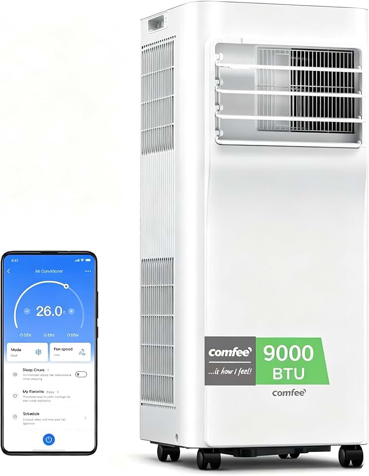 etezen' - Breezy Cool 2.6 - compact - 9000 BTU, contrôle APP, Alexa, 33㎡