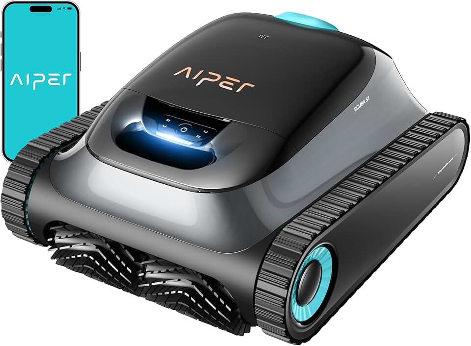 etezen - Scuba S1 - robot piscine - 270min, filtration fine, 11 capteurs, app - Scuba S1