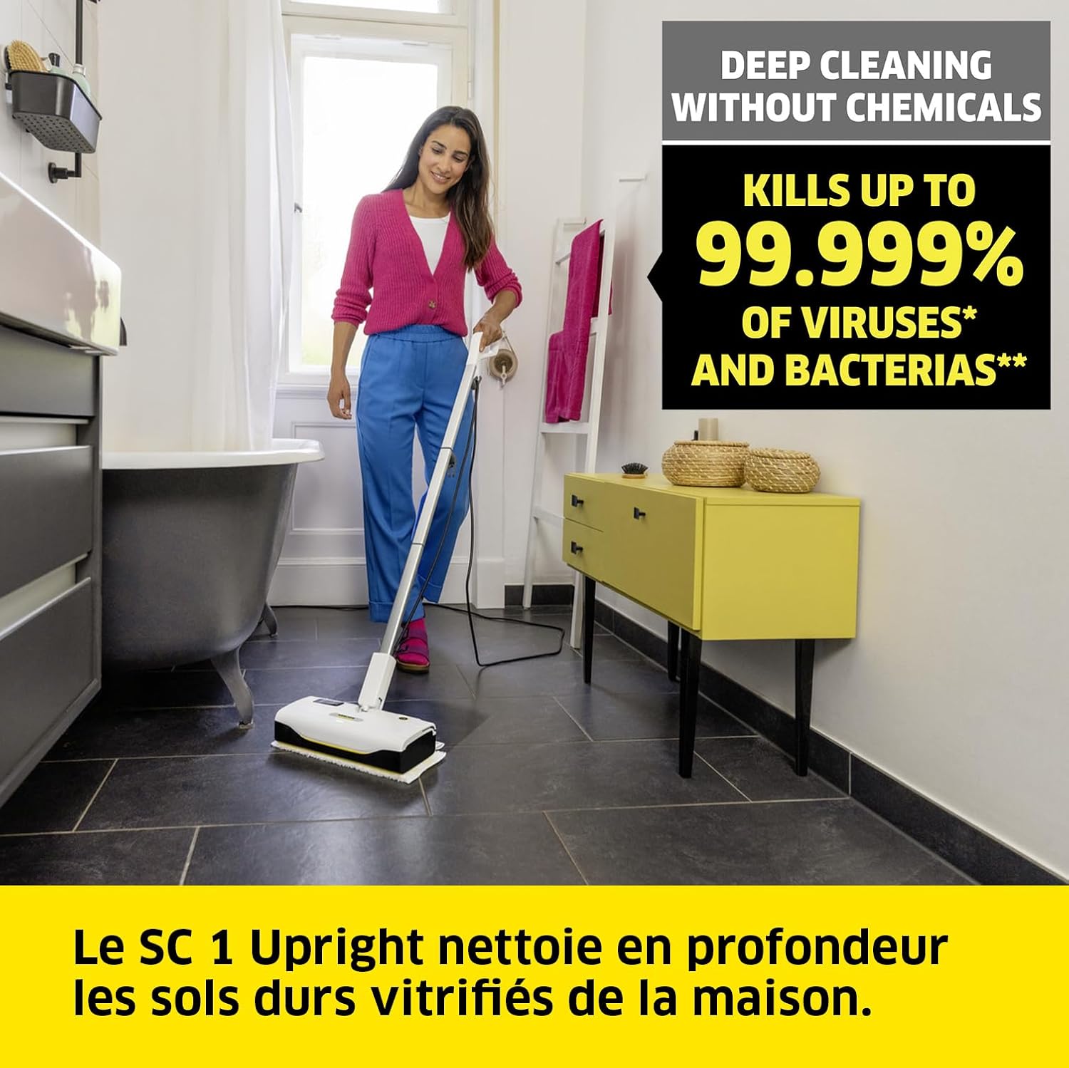 etezen - SC 1 Upright - 30s chauffe, 0,2L, 2,1kg, EasyFix sol