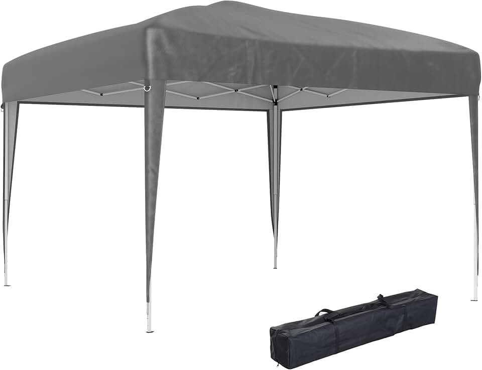 etezen - Tonnelle pliante série jardin - 3x3m - anti-UV, sac inclus