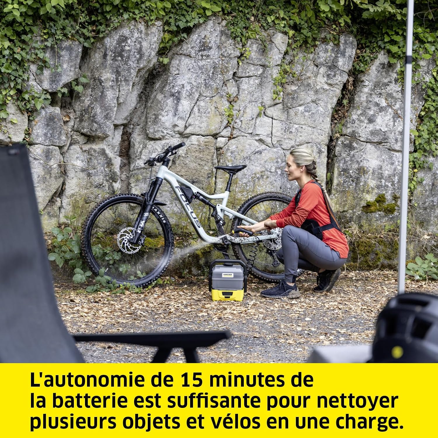 etezen - OC 3 Plus - 26x23x28 cm - nettoyeur mobile, 7L, 2.3kg, batterie Li-Ion