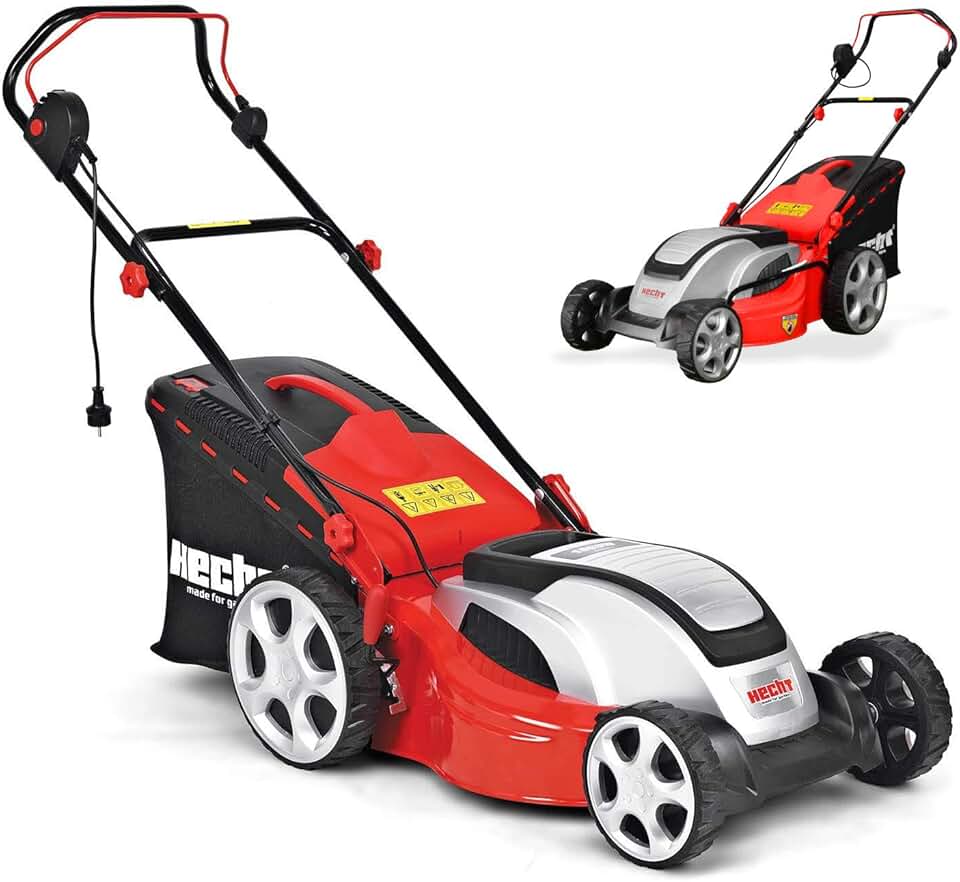 etezen - Tondeuse électrique série 1845 - 46 cm, 1800 W, bac 60 L