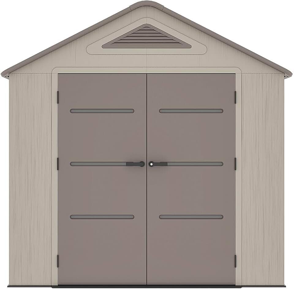 etezen - Abri de Jardin résine 6,15m², plancher, 22mm - ANTEVA