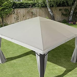 tonnelle de jardin pavillon etezen intent24 toit