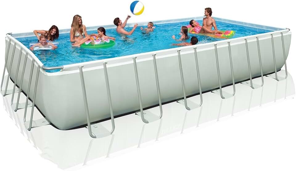 etezen - Piscine Ultra Série - 732x366 cm - Filtration et accessoires complets