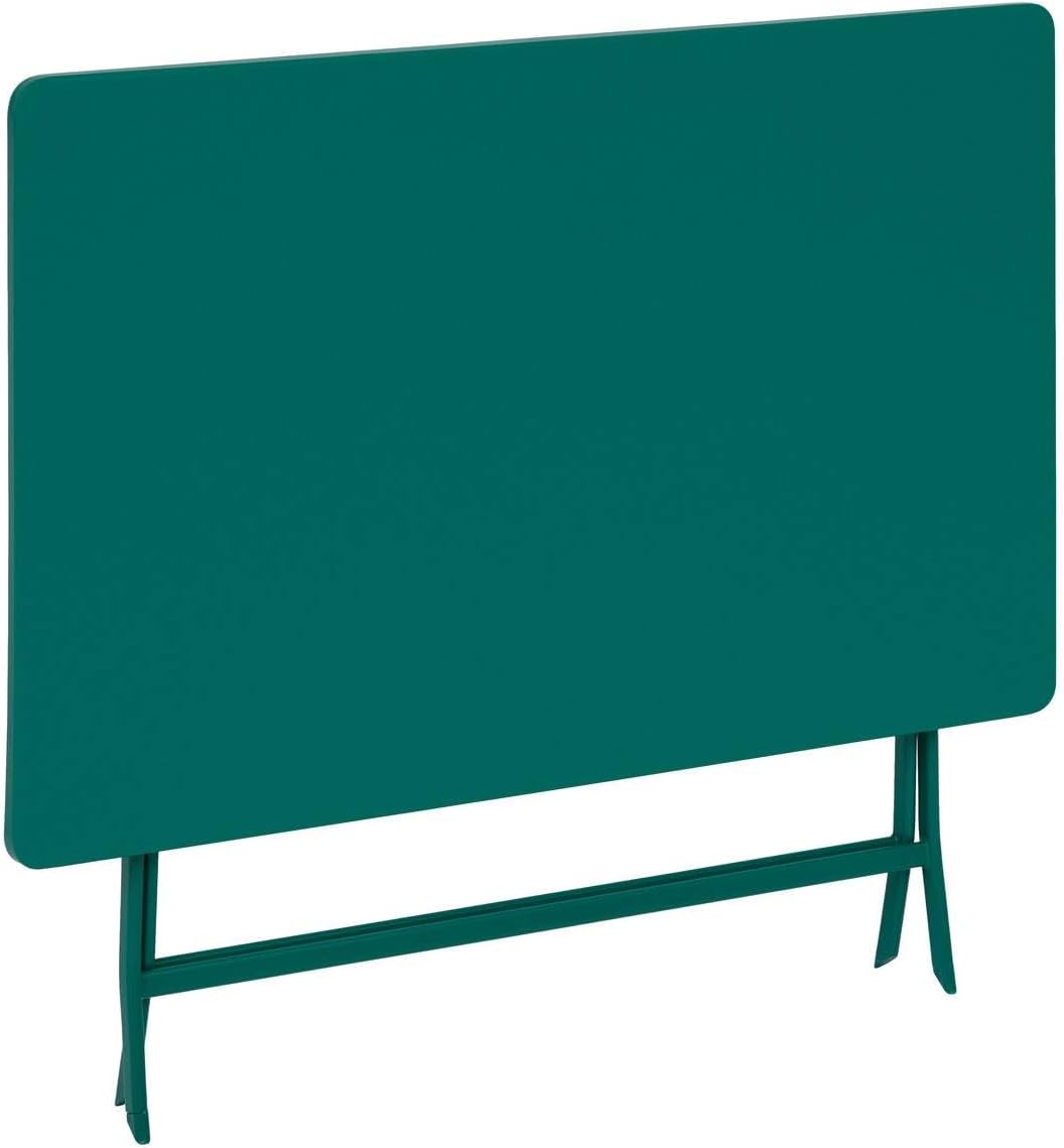 etezen - Greensboro Opale - rectangulaire pliante 4 places - acier antirouille renforcé