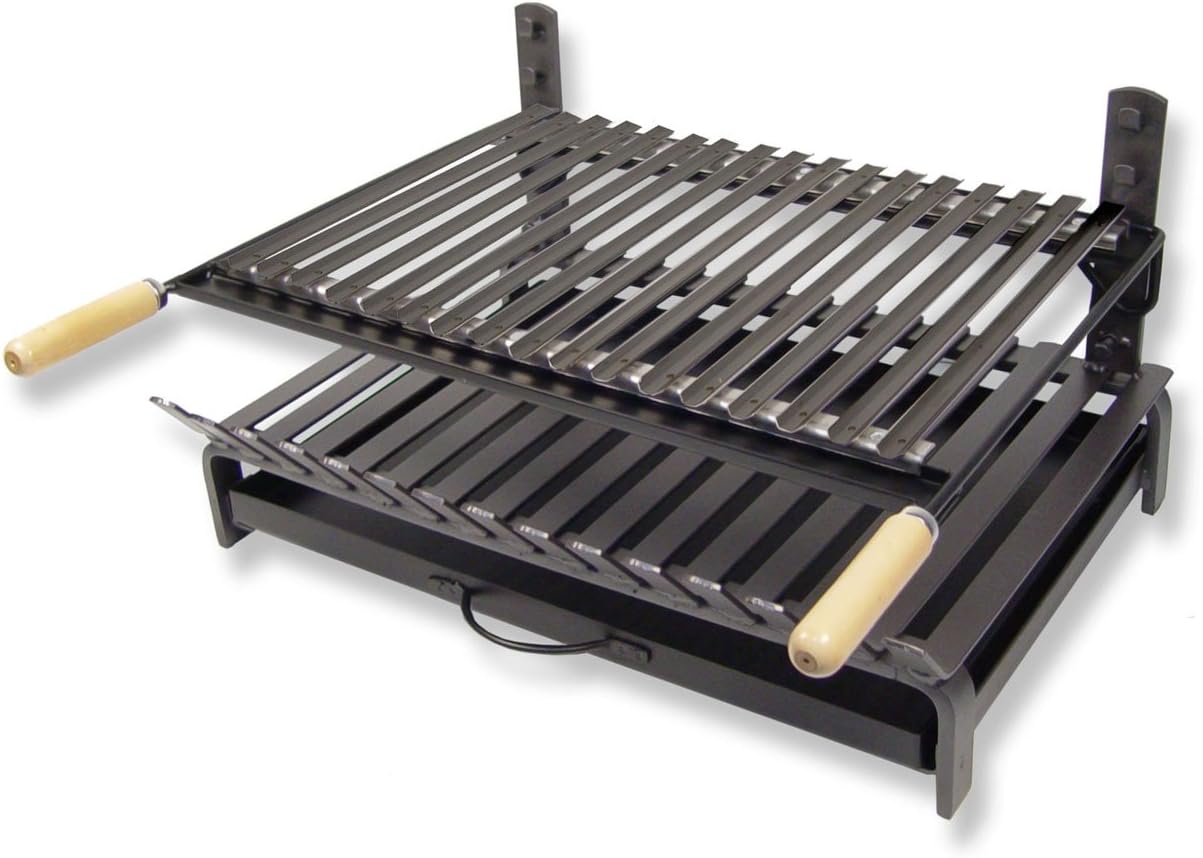 etezen - Barbecue inox avec grille fer - 71406