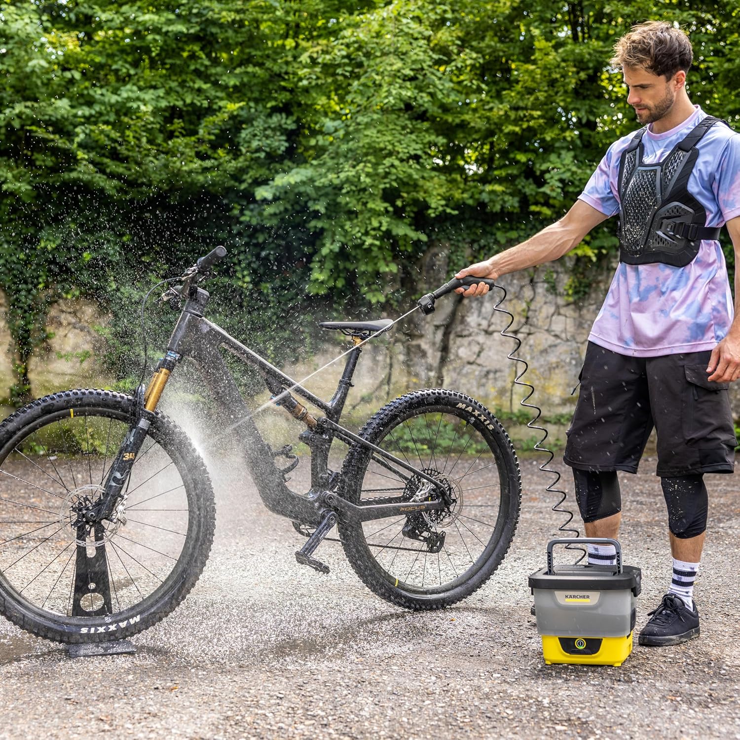 etezen - OC 4 Adventure - 27x23x39 cm - nettoyeur extérieur mobile, 8L, batterie lithium-ion