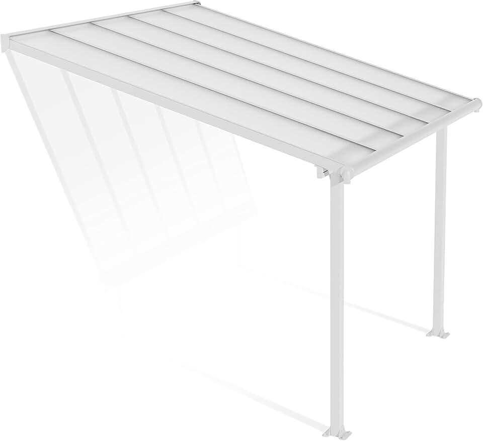 etezen - Olympia série - 3.05x3m - pergola alu/polycarbonate blanc