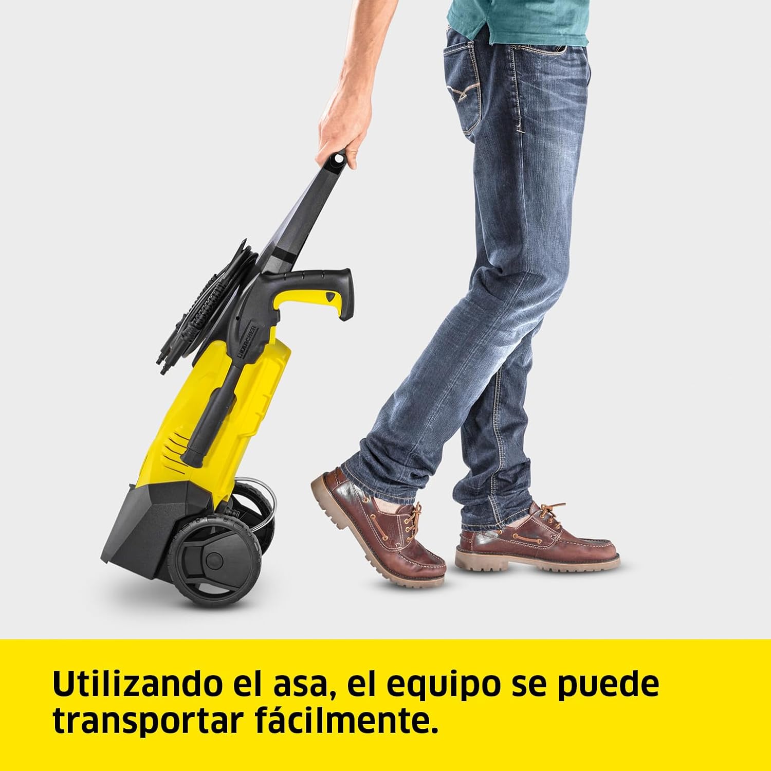 etezen - K 3 - 25 m²/h, 120 bars, débit 380 l/h - pistolet & accessoires