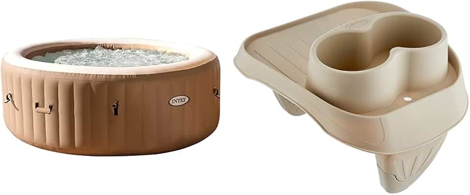 etezen - Pure Spa Sahara (4 places) - jacuzzi gonflable, porte-verres