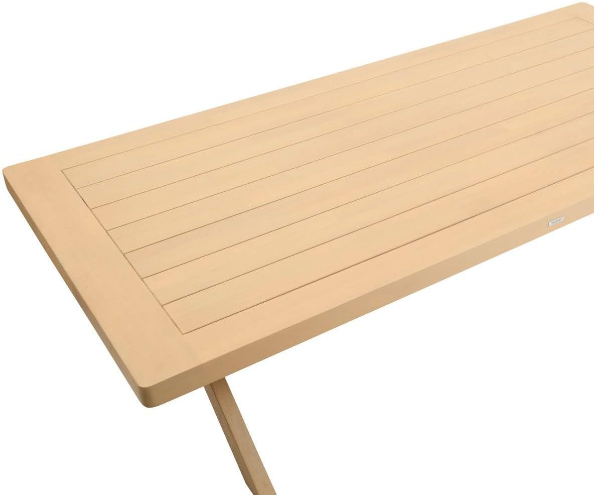 etezen - Xenia table de jardin 10 places - eucalyptus - grande taille