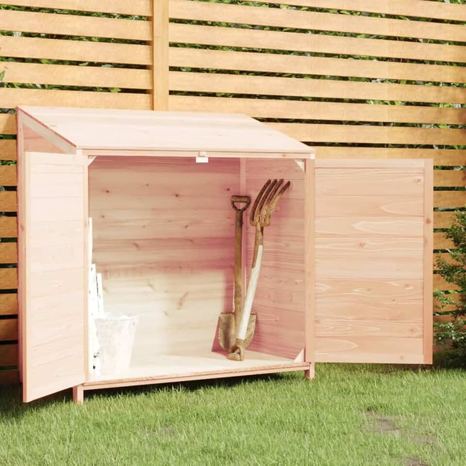 etezen Abri de jardin, abris pour parcelles, abris de jardin, abri de jardin extérieur, maisons préfabriquées, bois de sapin massif, 102 x 52 x 112 cm