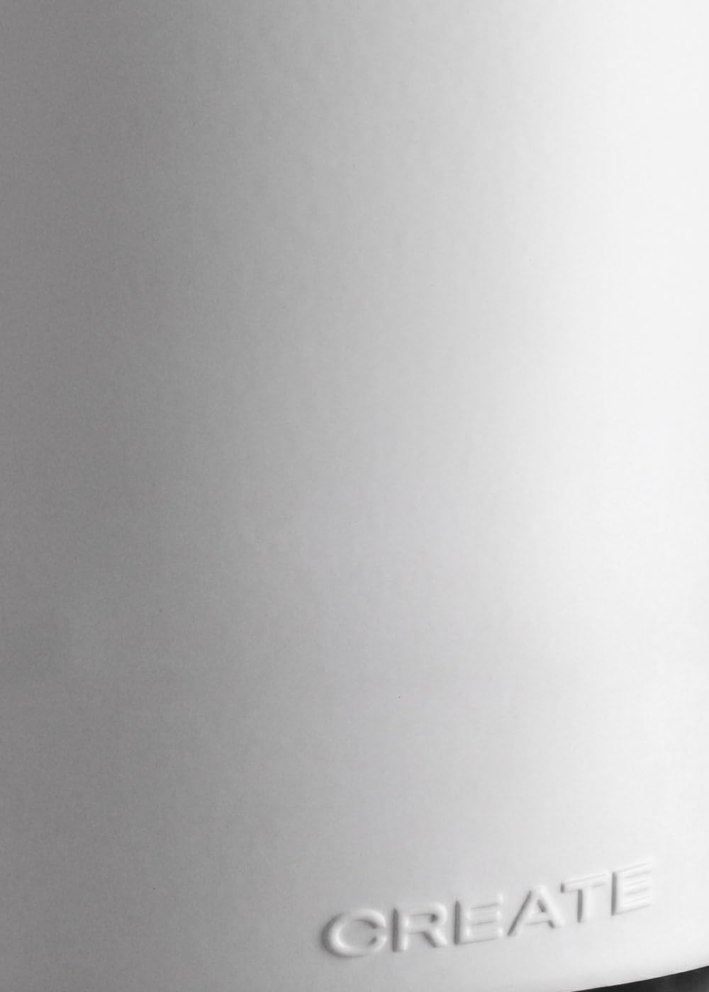 CREATE WINDCALM S Ventilateur de plafond ABS blanc avec contrôleur et télécommande, 40 W, silencieux, Ø112 cm, 6 vitesses, minuteur, fonction été/hiver