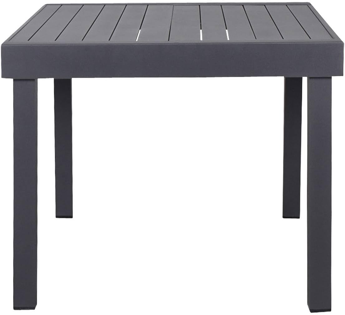 etezen - Piazza extensible - 180/240x90 cm - alu gris, 8 places