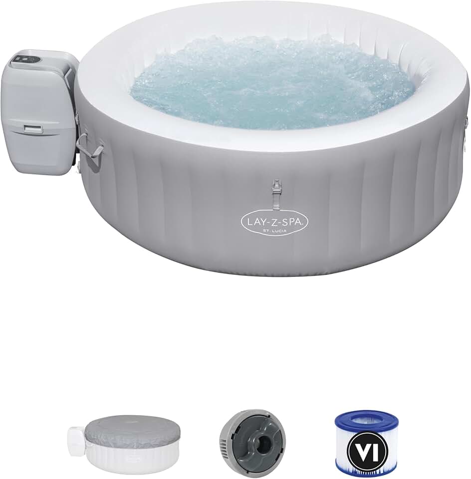 etezen – St. Lucia AirJet – rond 170 cm – spa gonflable 2-3 pers