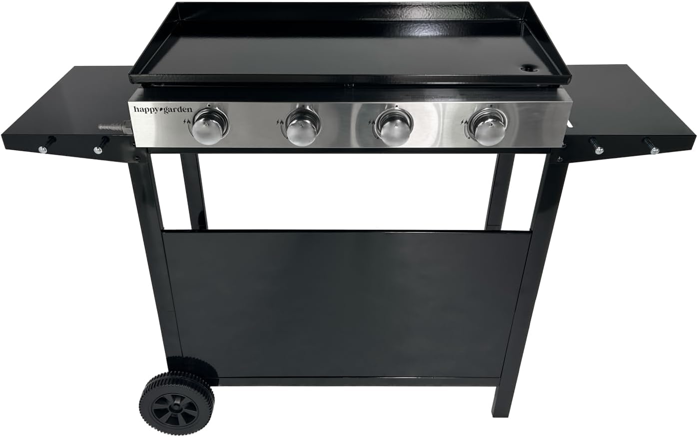 etezen - Plancha Mérida 4 brûleurs avec chariot - gaz - 78x41 cm