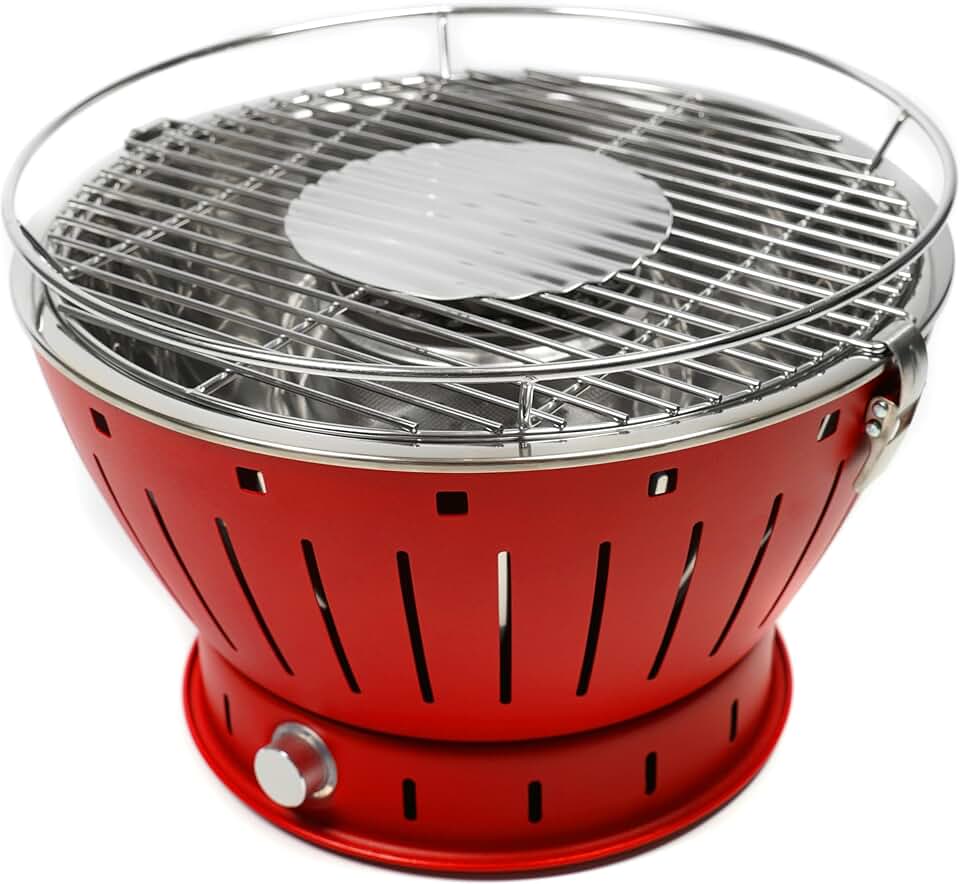 etezen - Barbecue portable 35cm - charbon - sans fumée