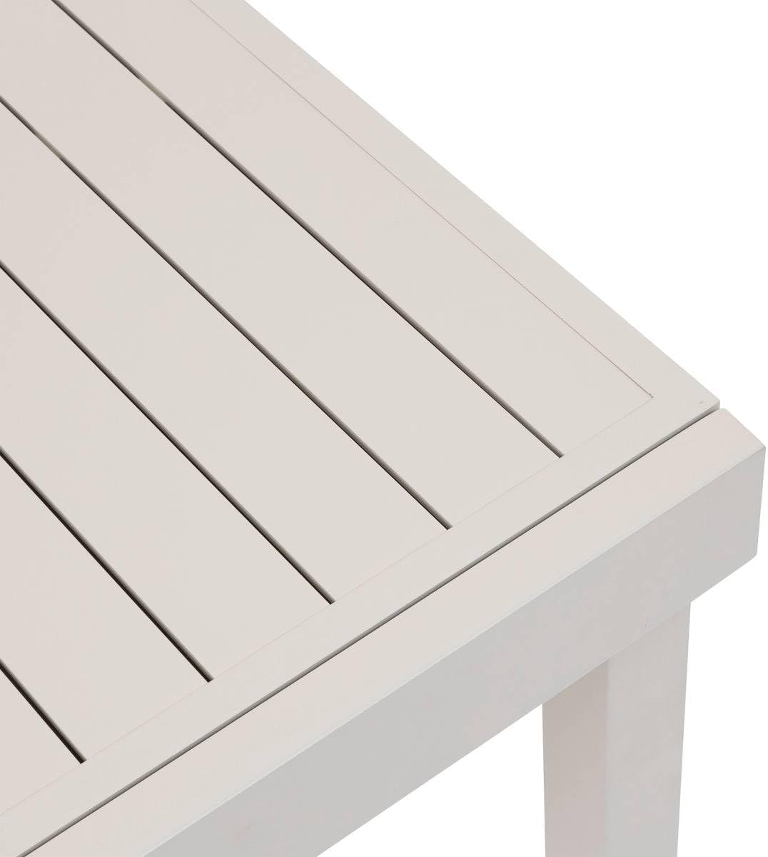 etezen - Piazza Extensible - 220/320x100cm - 10 places, aluminium epoxy