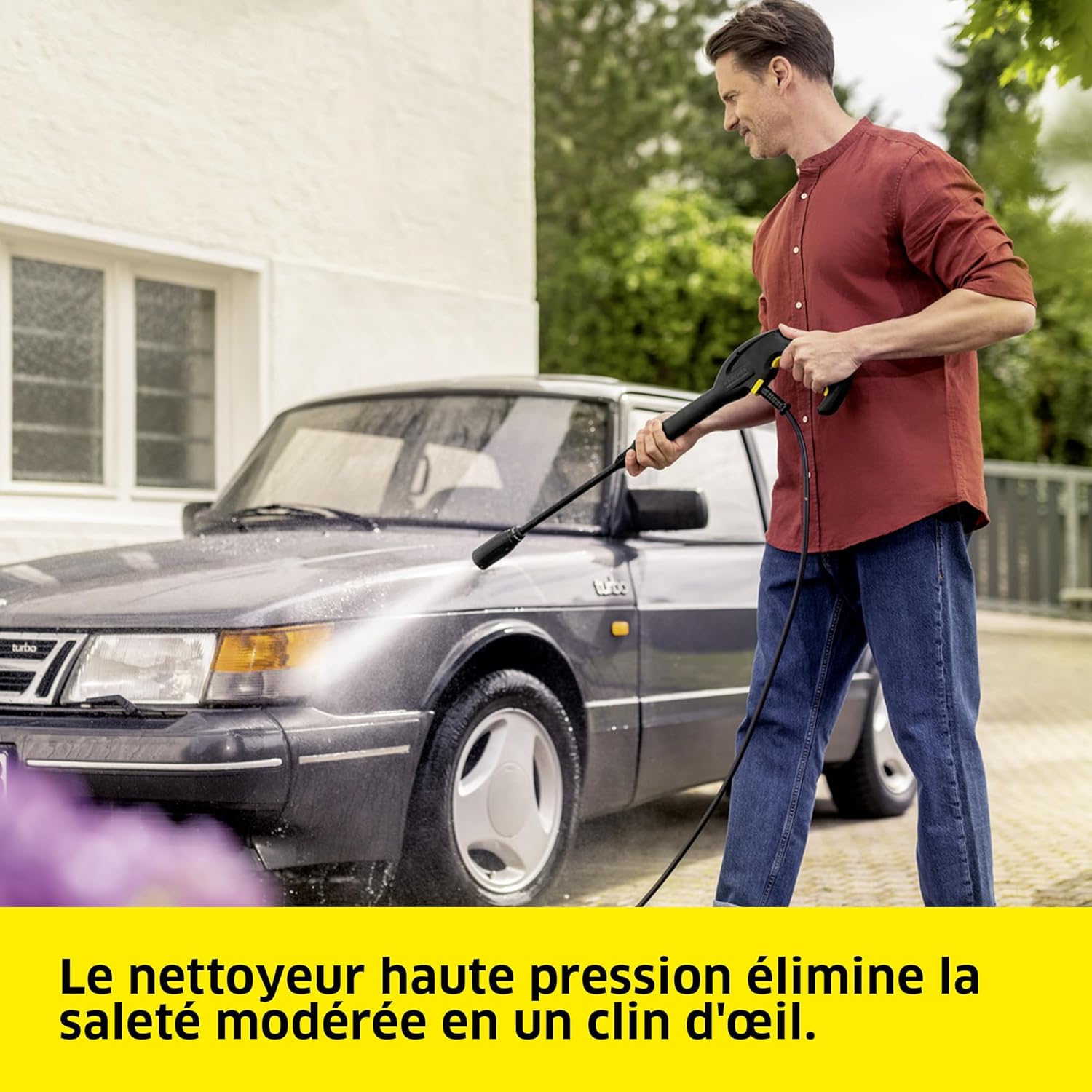 etezen - K4 Classic - 4,6kg - 130 bar, 420 l/h, kit voiture, Rotabuse